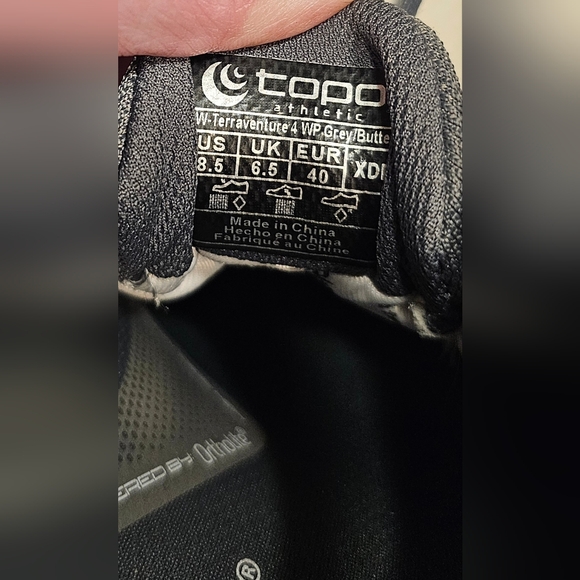 Womens Topo Athletic Terraventure 4 Waterprood Shoes - Picture 9 of 16